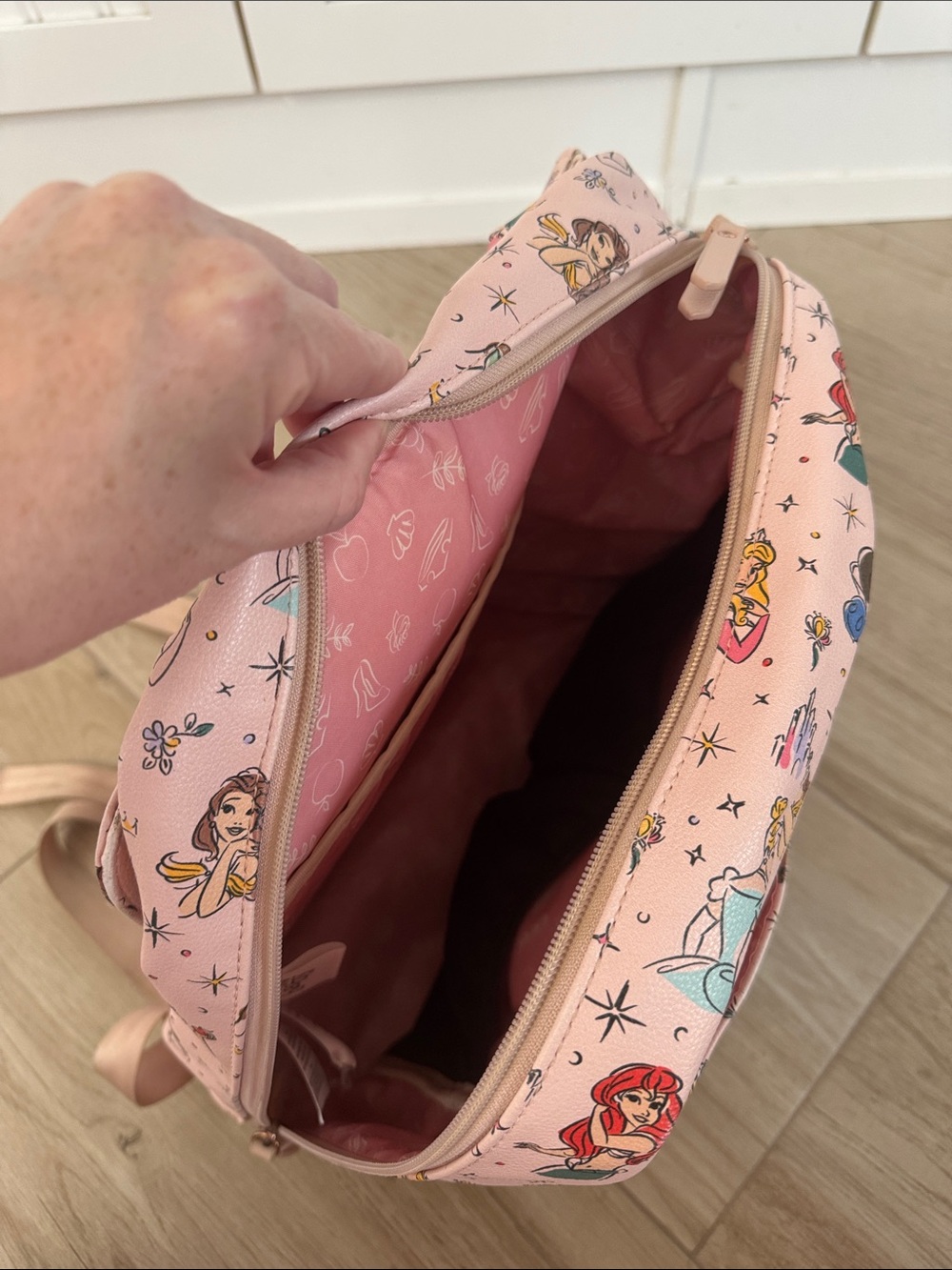 Petunia Picklebottom Disney Princess Meta Backpack Diaper Bag - Picture 4 of 15